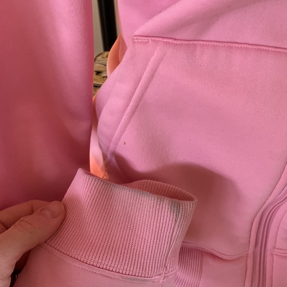 Under Armour Pink Zip Up Hoodie- Small - Picture 3 of 3